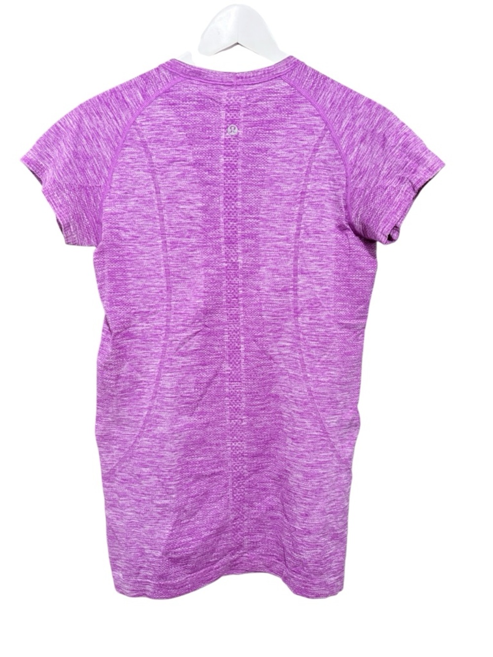 lululemon athletica Lavender Heather Swifty Tech Shirt Size 8 Women - Picture 6 of 12